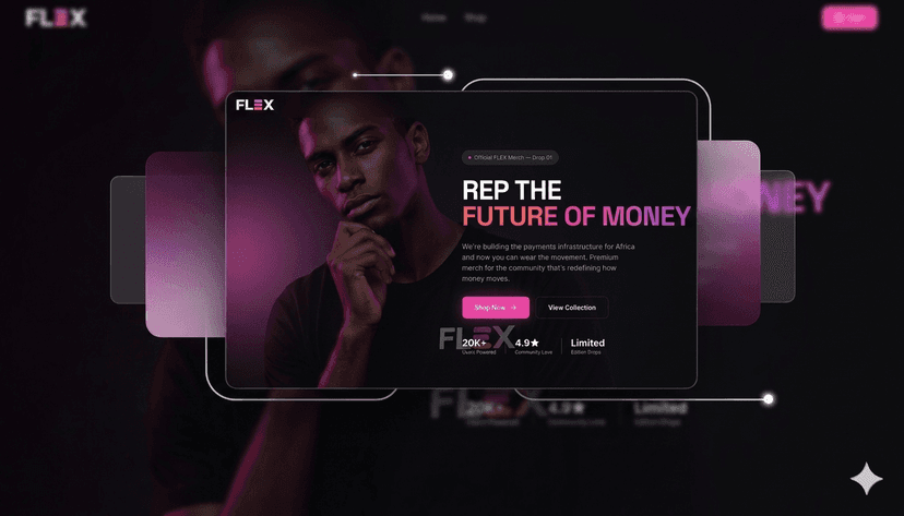 FLEX Merch Store & Payment Gateway